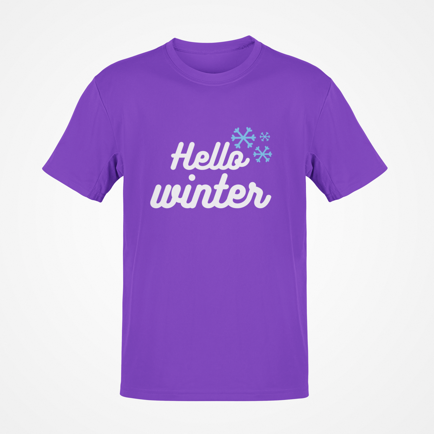 Hello Winter (White Text) T-Shirt