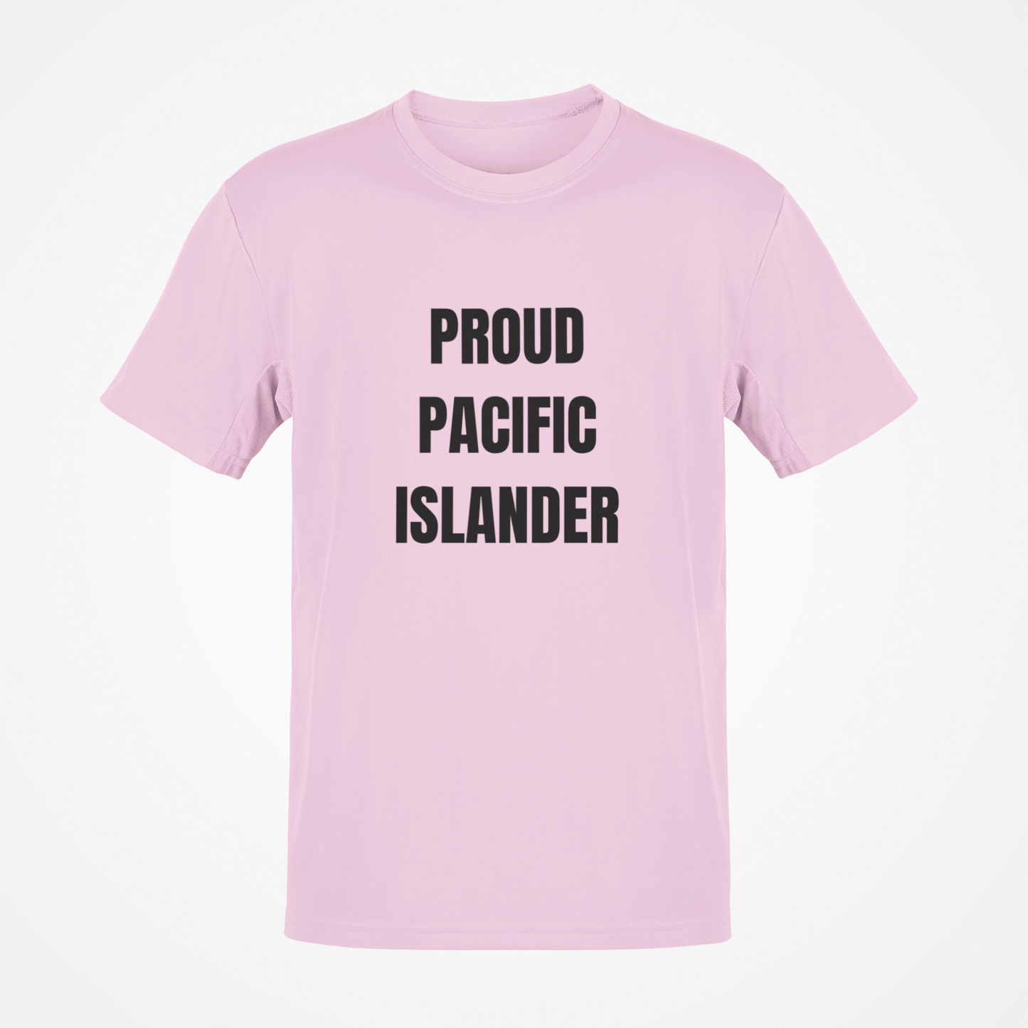 Proud Pacific Islander (Black Text) T-Shirt