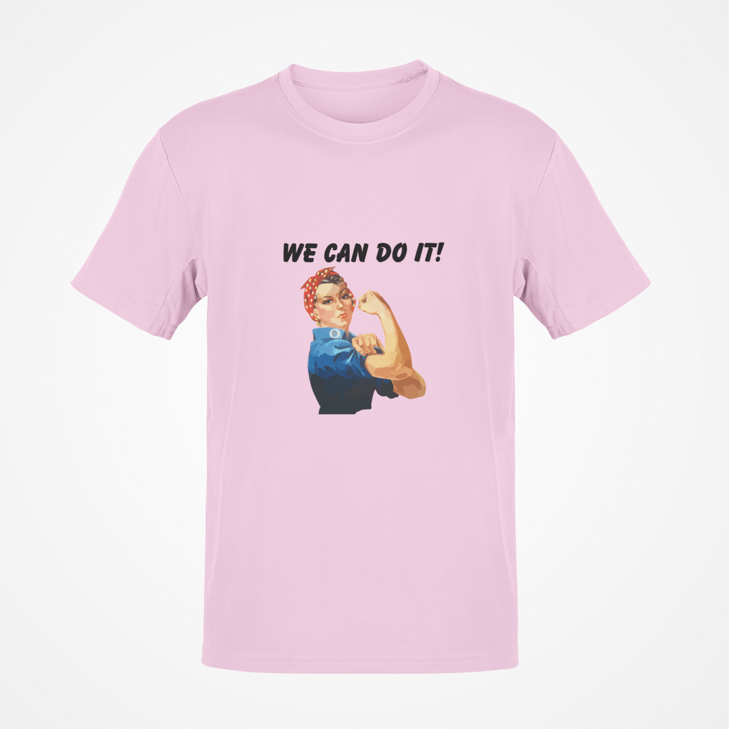 We Can Do It! (Black Text) T-Shirt