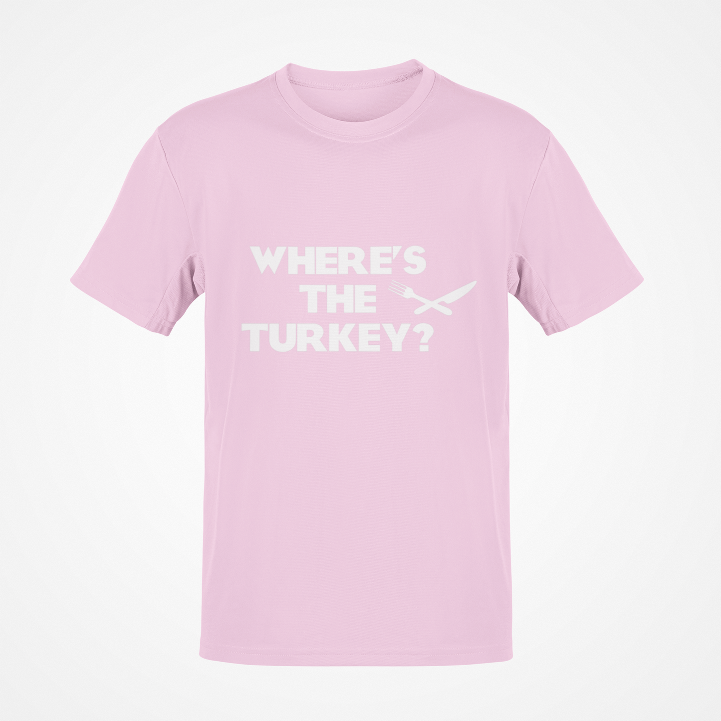 Where's The Turkey (White Text) T-Shirt