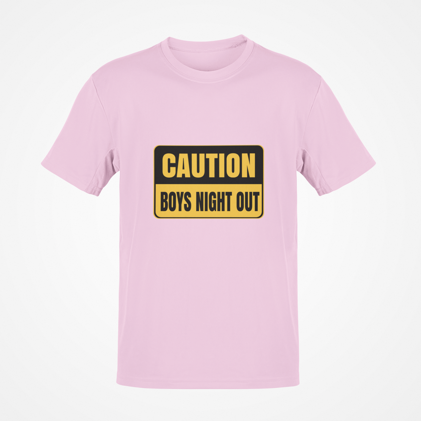 Caution Boys Night Out T-Shirt