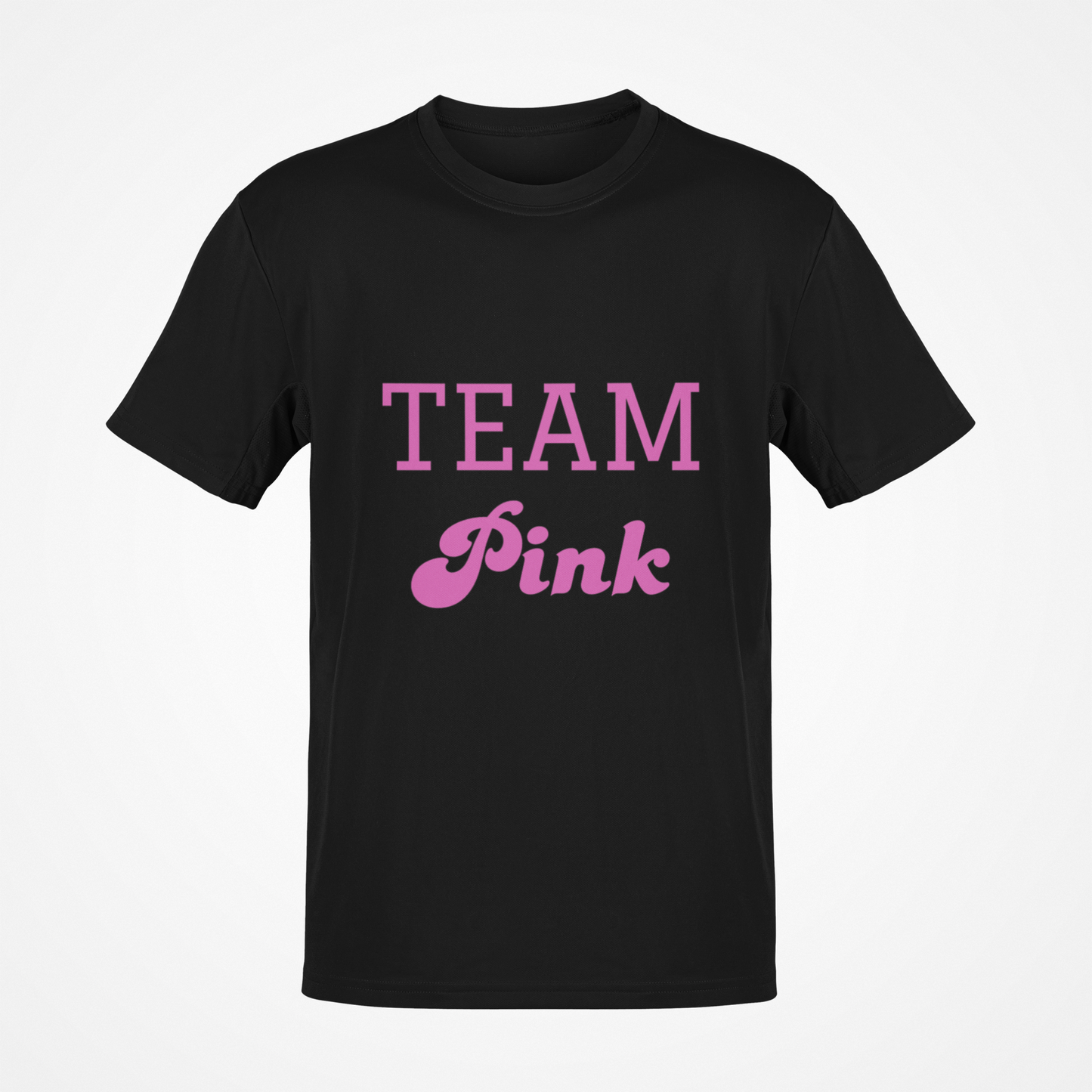 Team Pink (Pink Text) T-Shirt