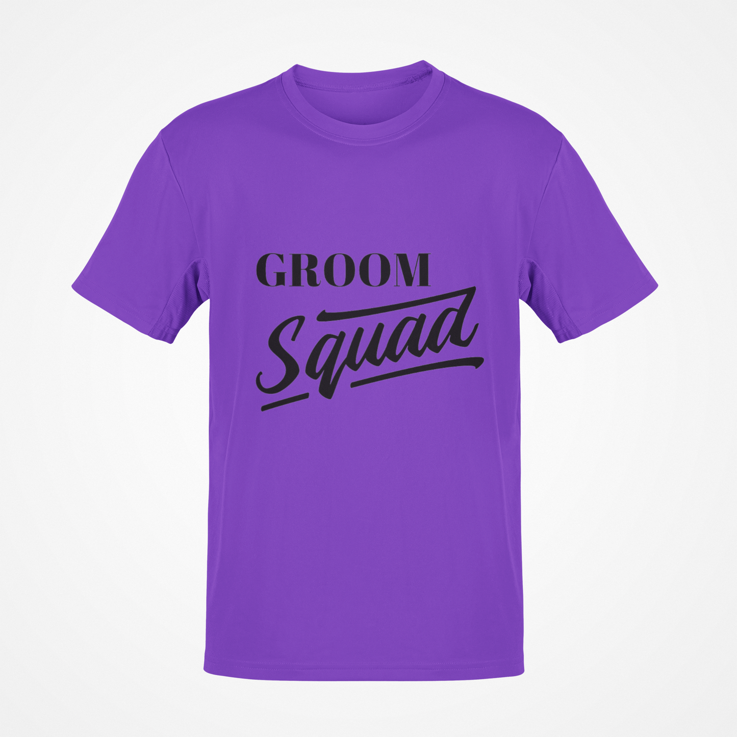 Groom Squad (Black Text) T-Shirt