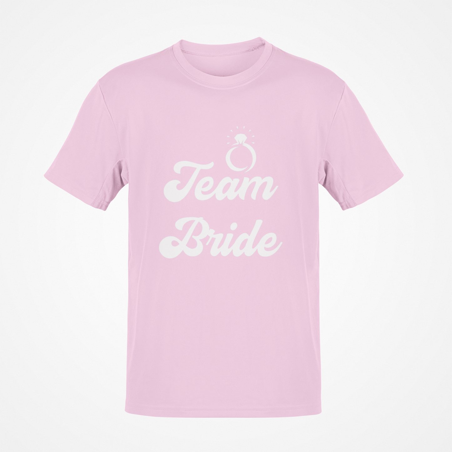Team Bride (White Text) T-Shirt