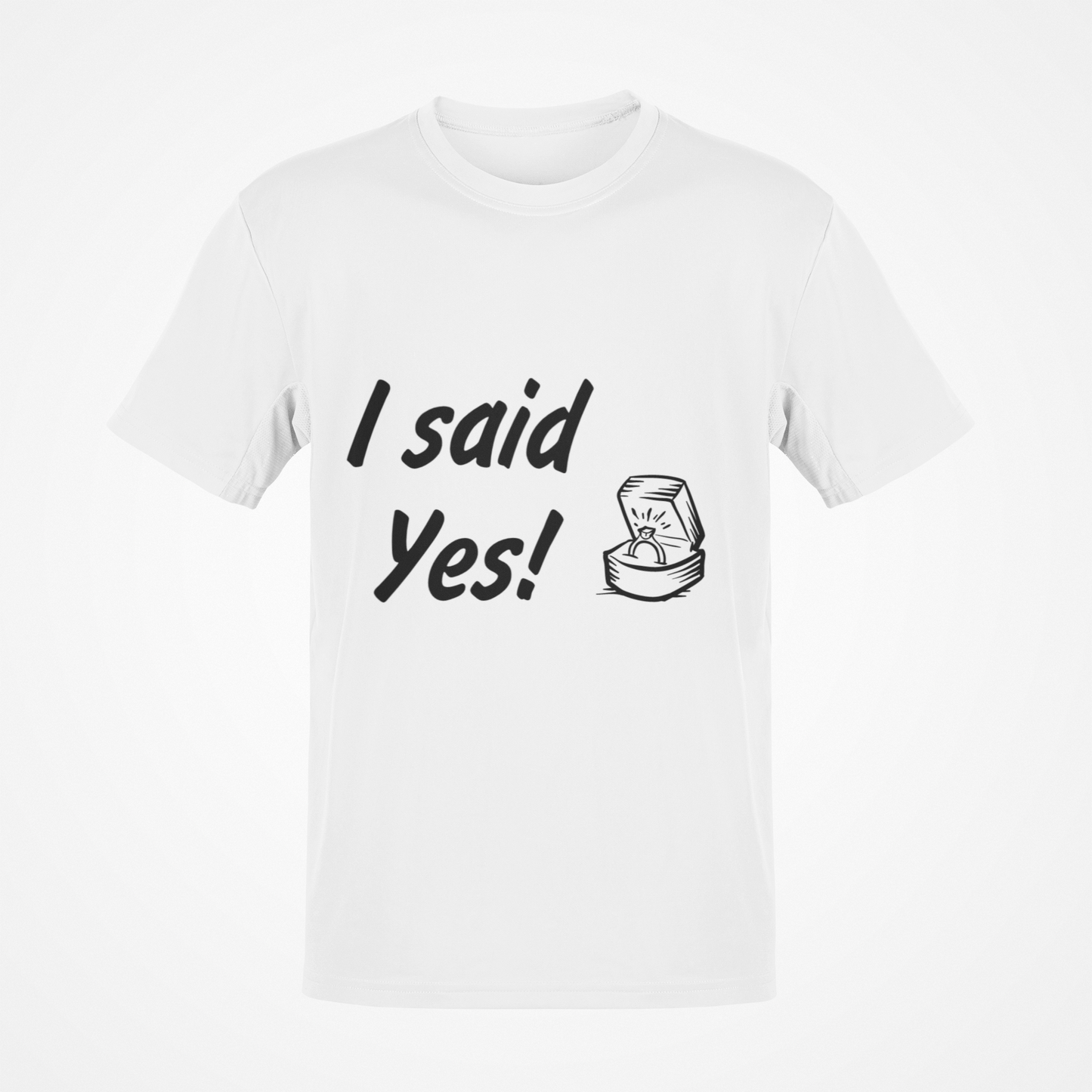 She Said Yes! & I Said Yes! Couple T-Shirts