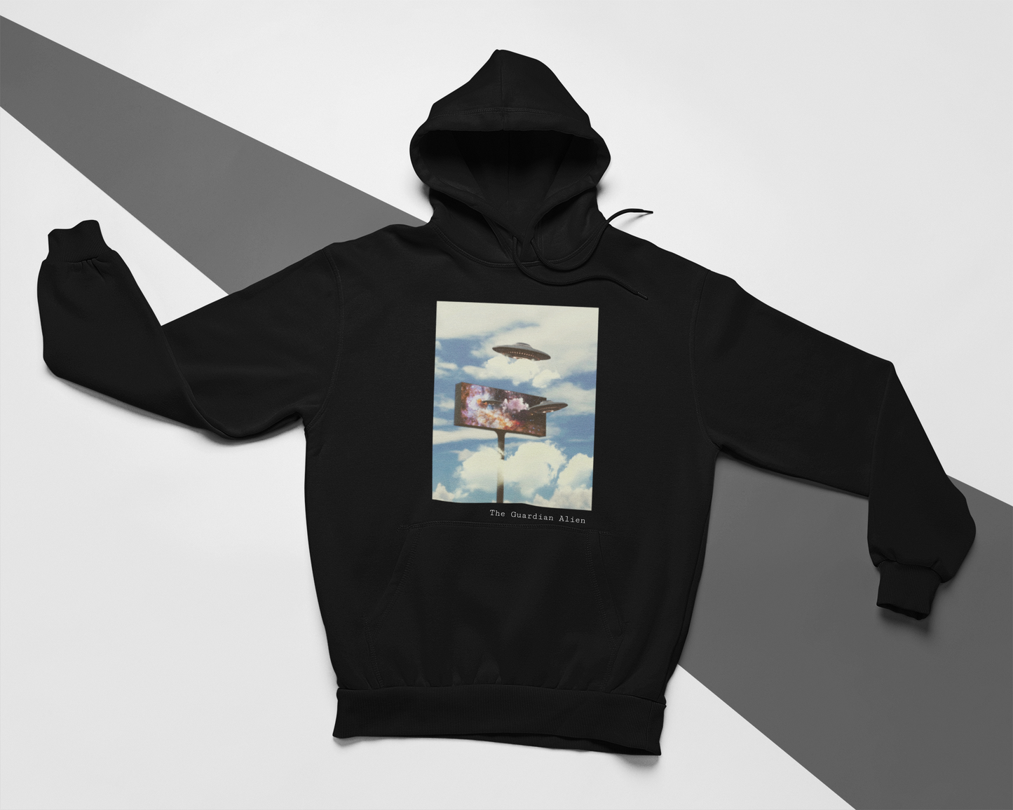 Sudadera con capucha Flying Out Of Billboards