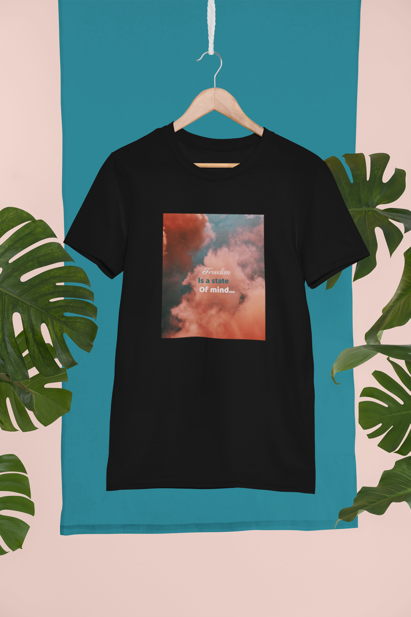 Freedom Is A State Of Mind Short Sleeve T-Shirt