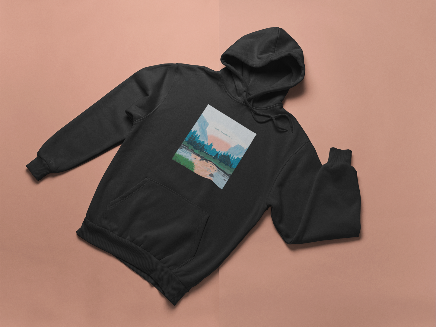 Just Breathe Hoodie