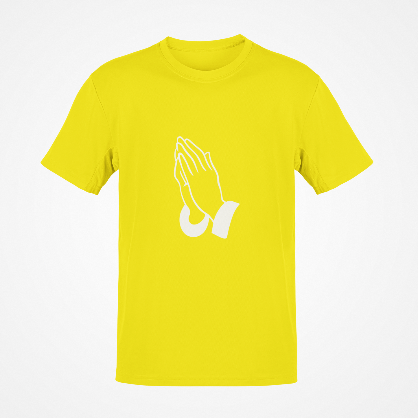 Camiseta Manos de Oración (Blanco)