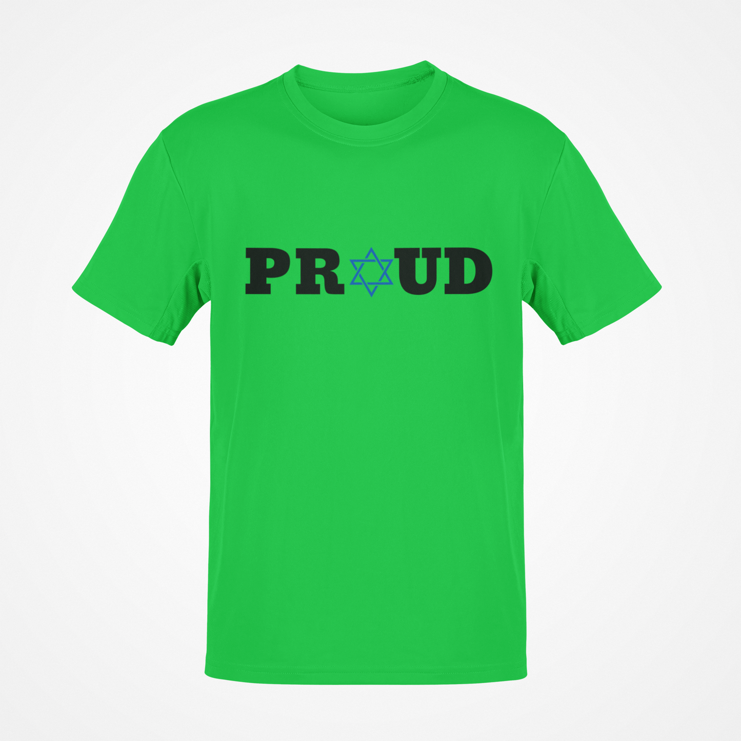Proud Jewish (Black Text) T-Shirt