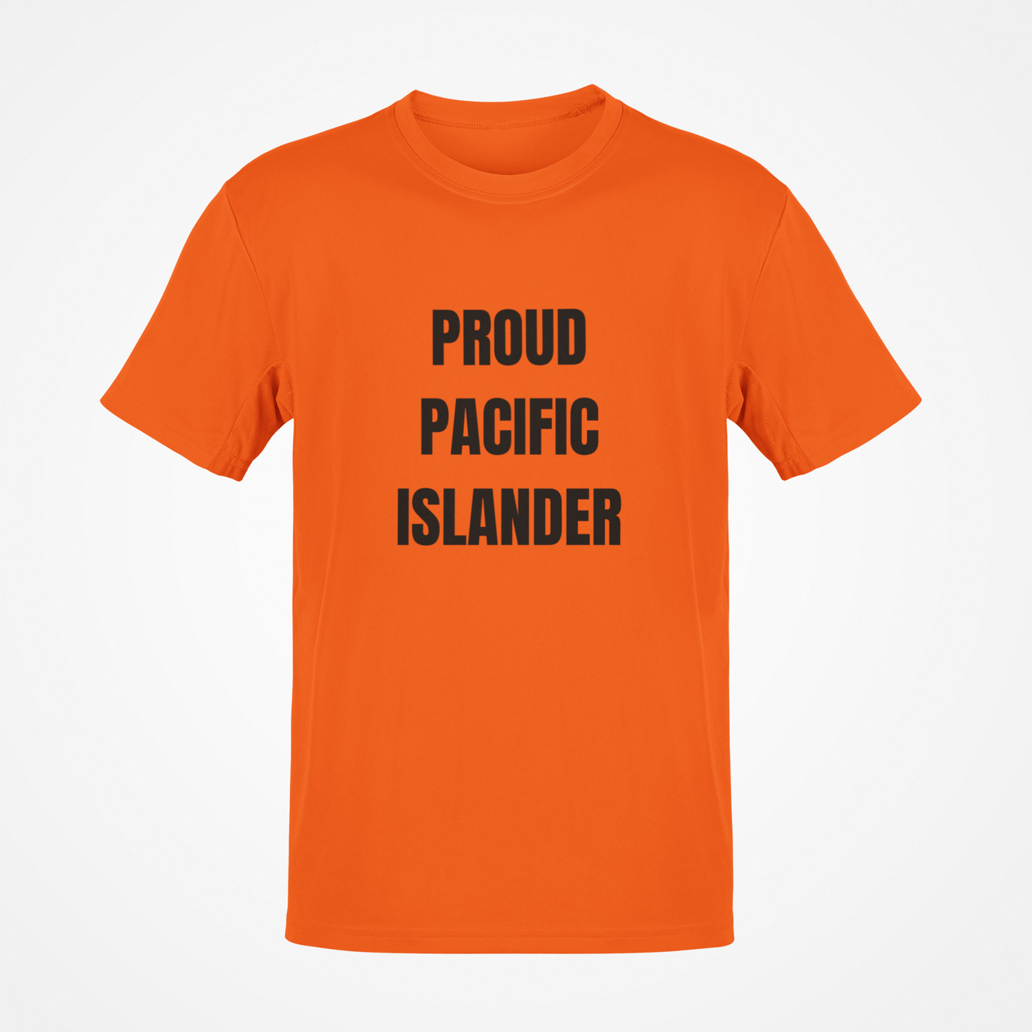 Proud Pacific Islander (Black Text) T-Shirt