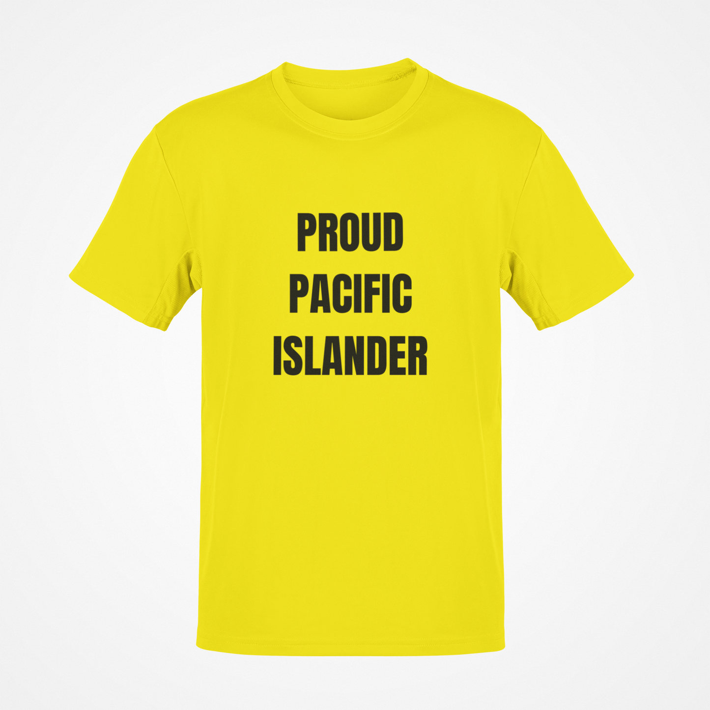 Proud Pacific Islander (Black Text) T-Shirt