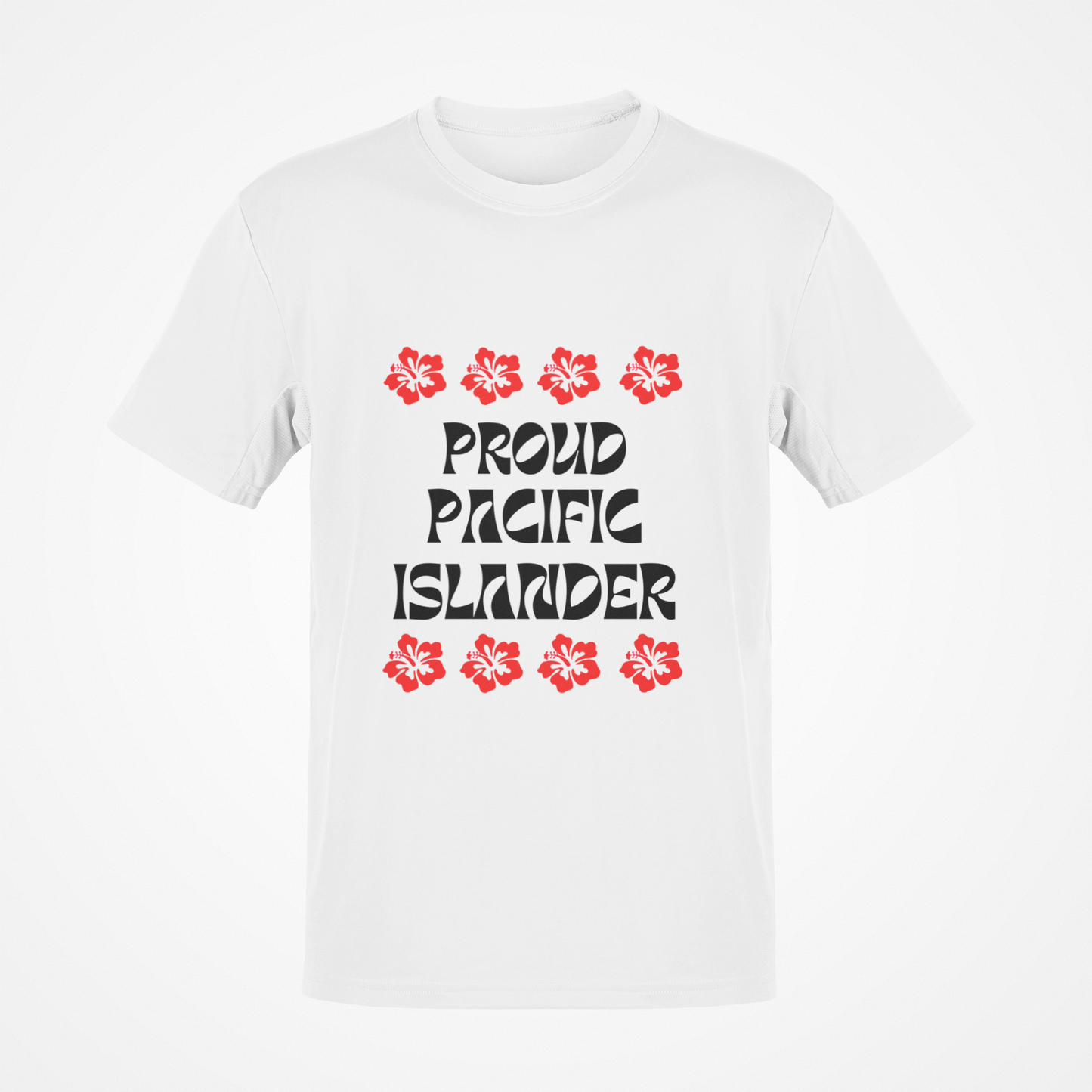 Proud Pacific Islander (Red Hibiscus) T-Shirt