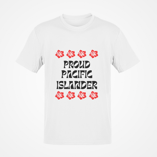 Proud Pacific Islander (Red Hibiscus) T-Shirt