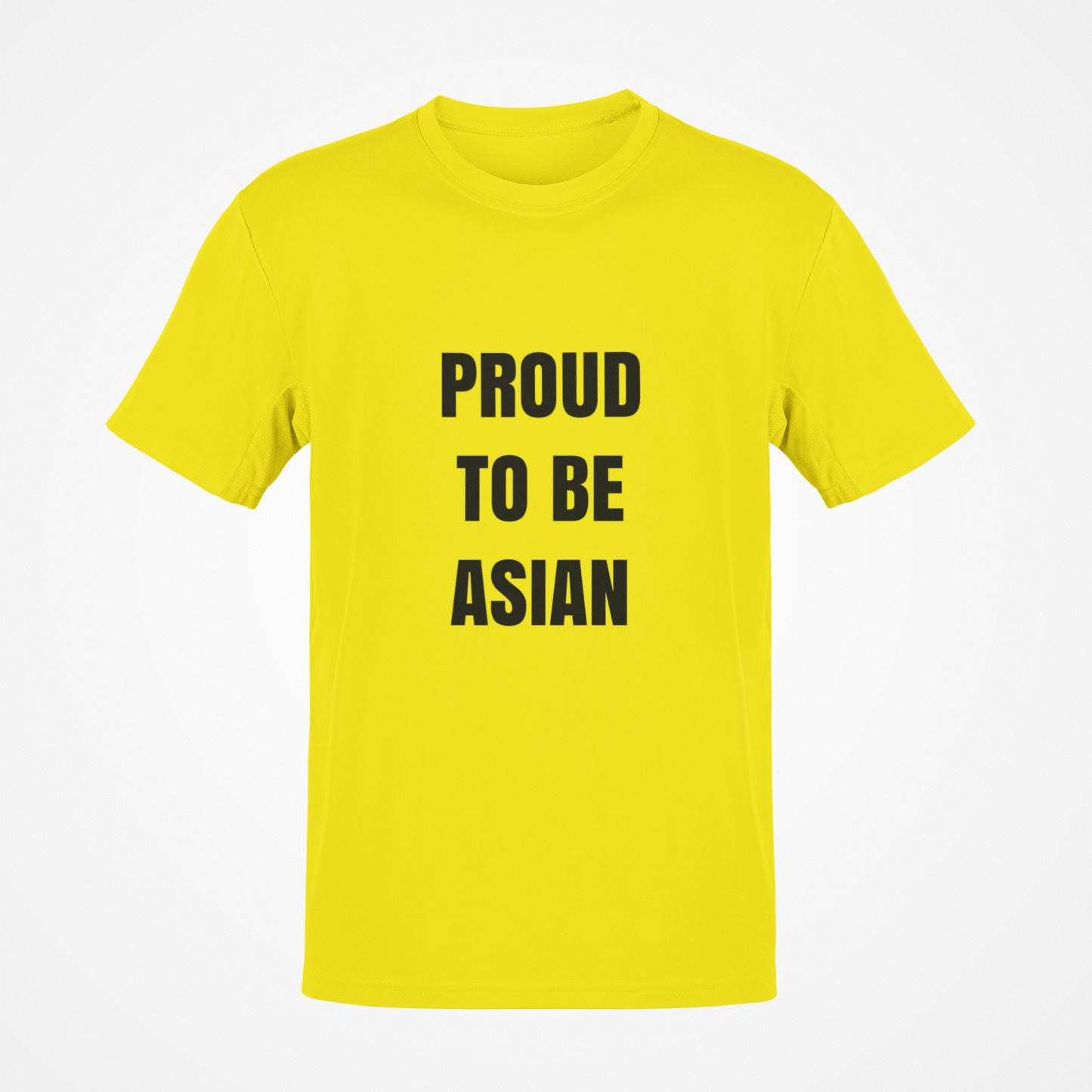 Proud To Be Asian (Black Text) T-Shirt