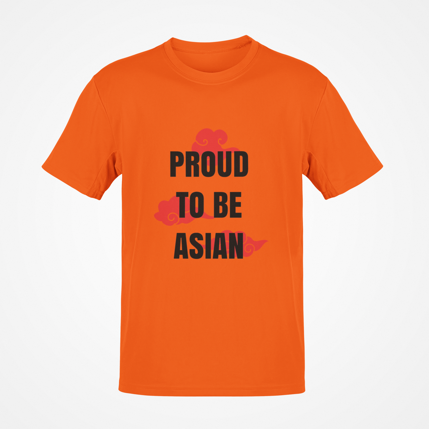 Proud To Be Asian (Cloud Black Text) T-Shirt