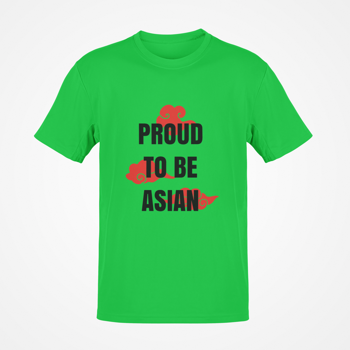 Proud To Be Asian (Cloud Black Text) T-Shirt