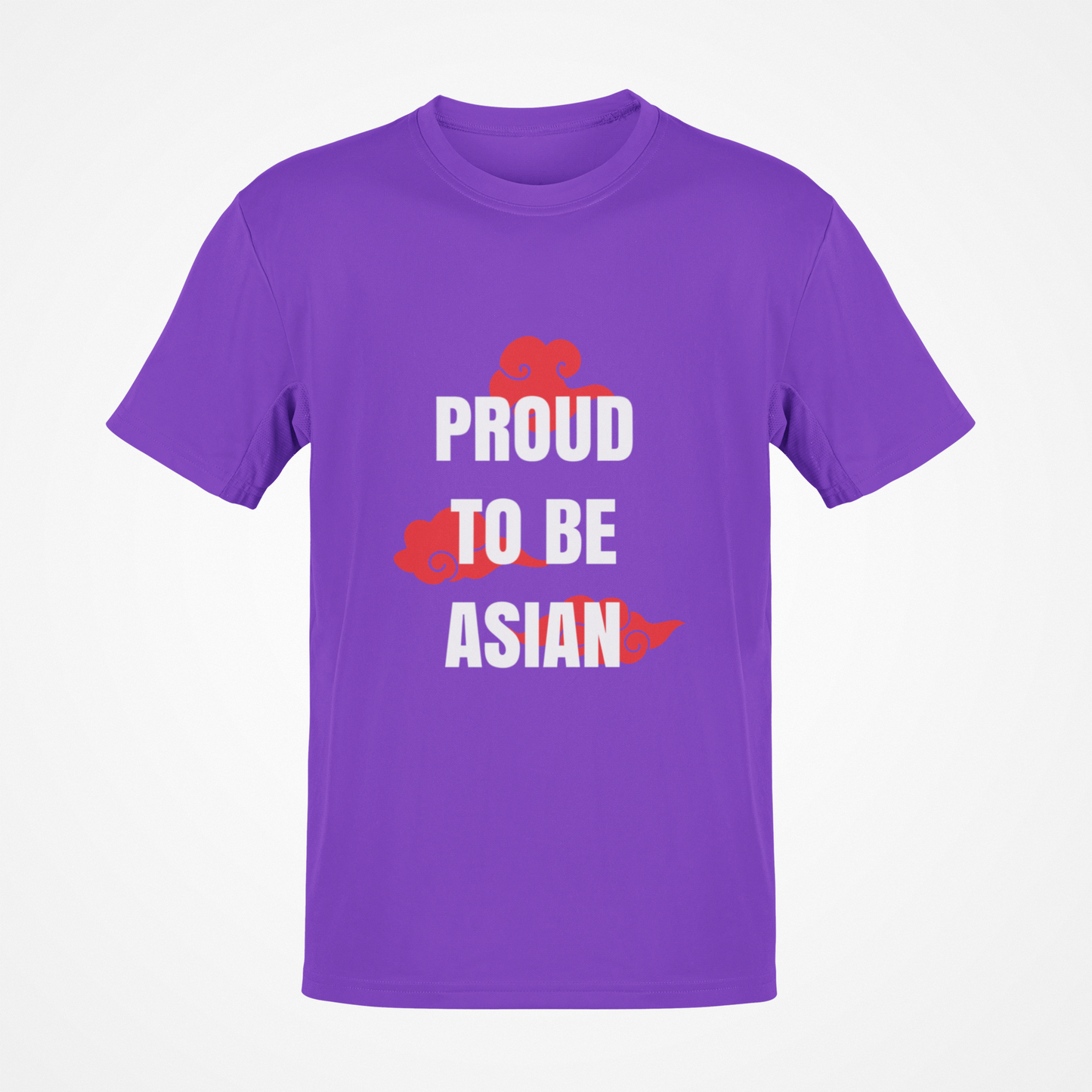 Proud To Be Asian (Cloud White Text) T-Shirt