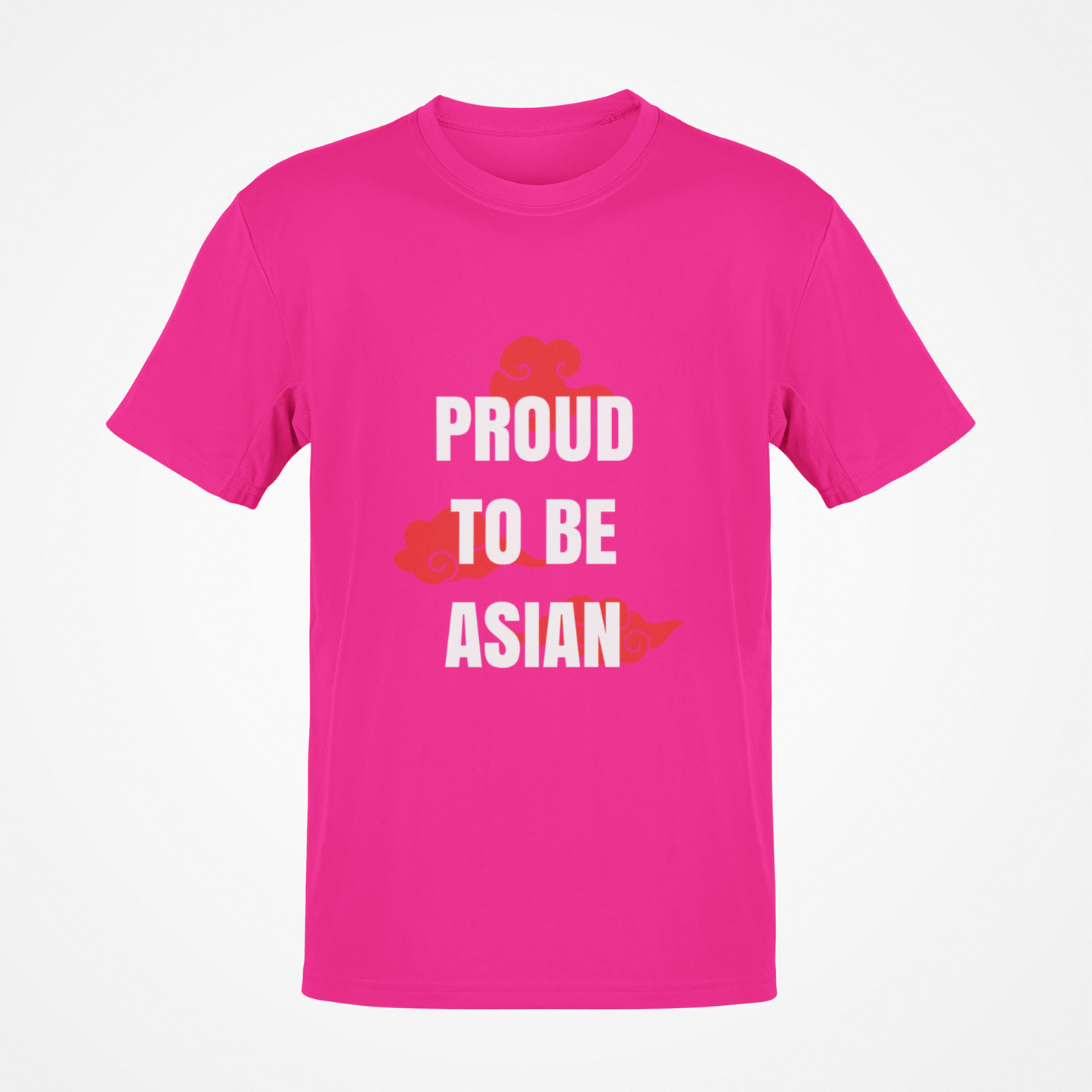 Proud To Be Asian (Cloud White Text) T-Shirt