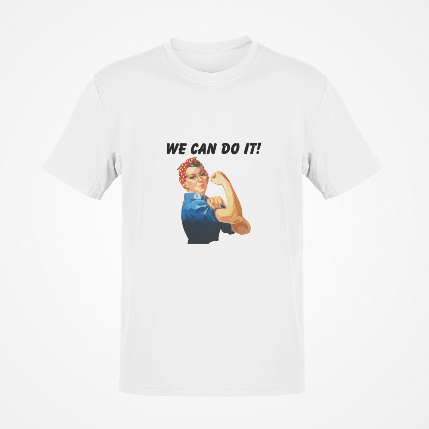 We Can Do It! (Black Text) T-Shirt