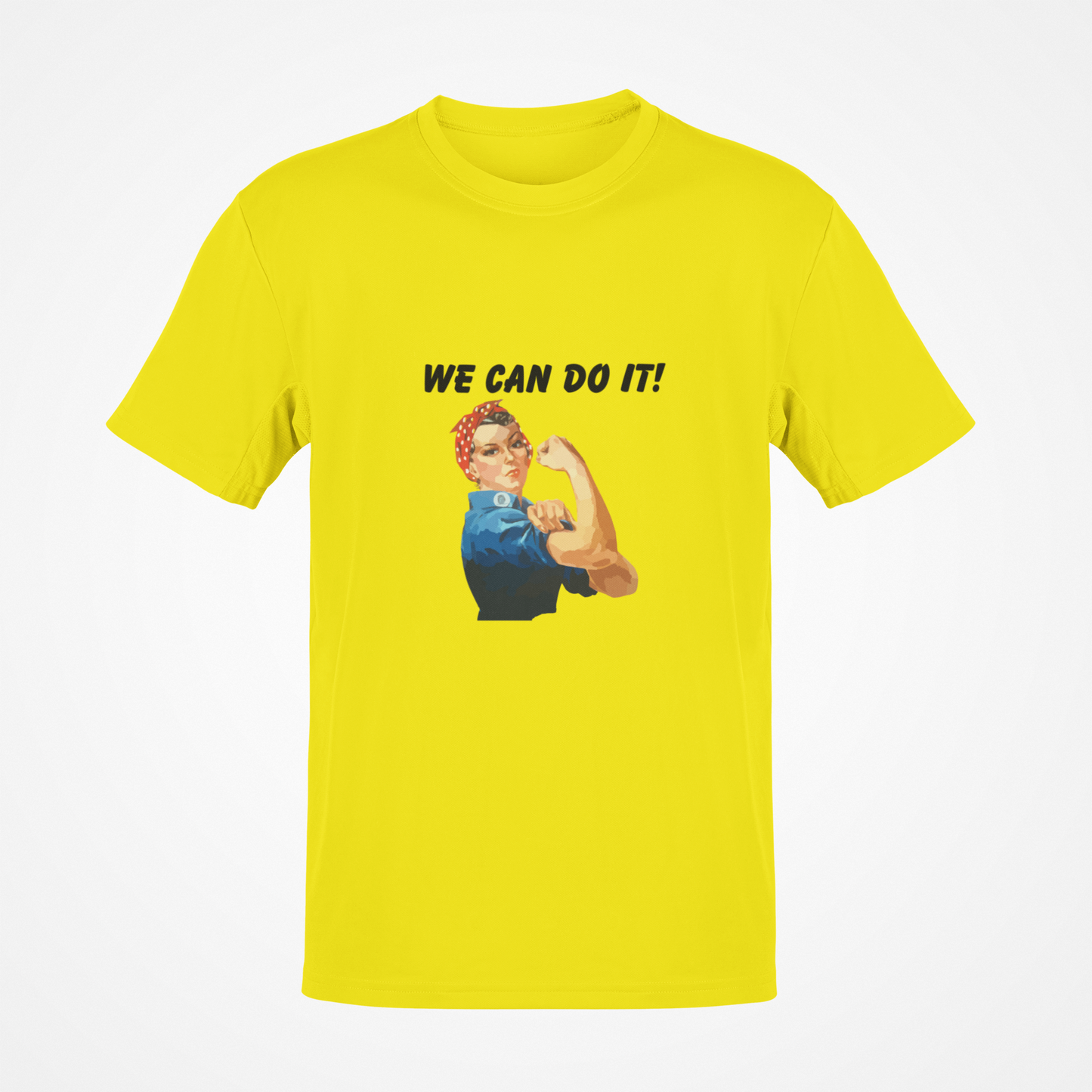 We Can Do It! (Black Text) T-Shirt