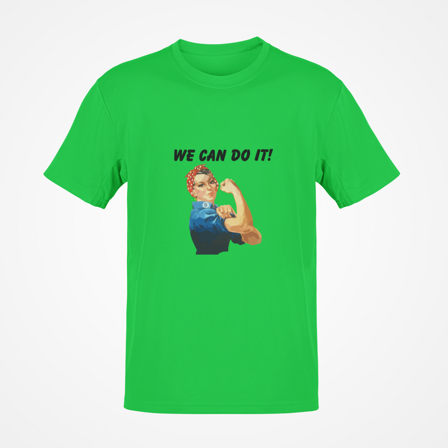 We Can Do It! (Black Text) T-Shirt