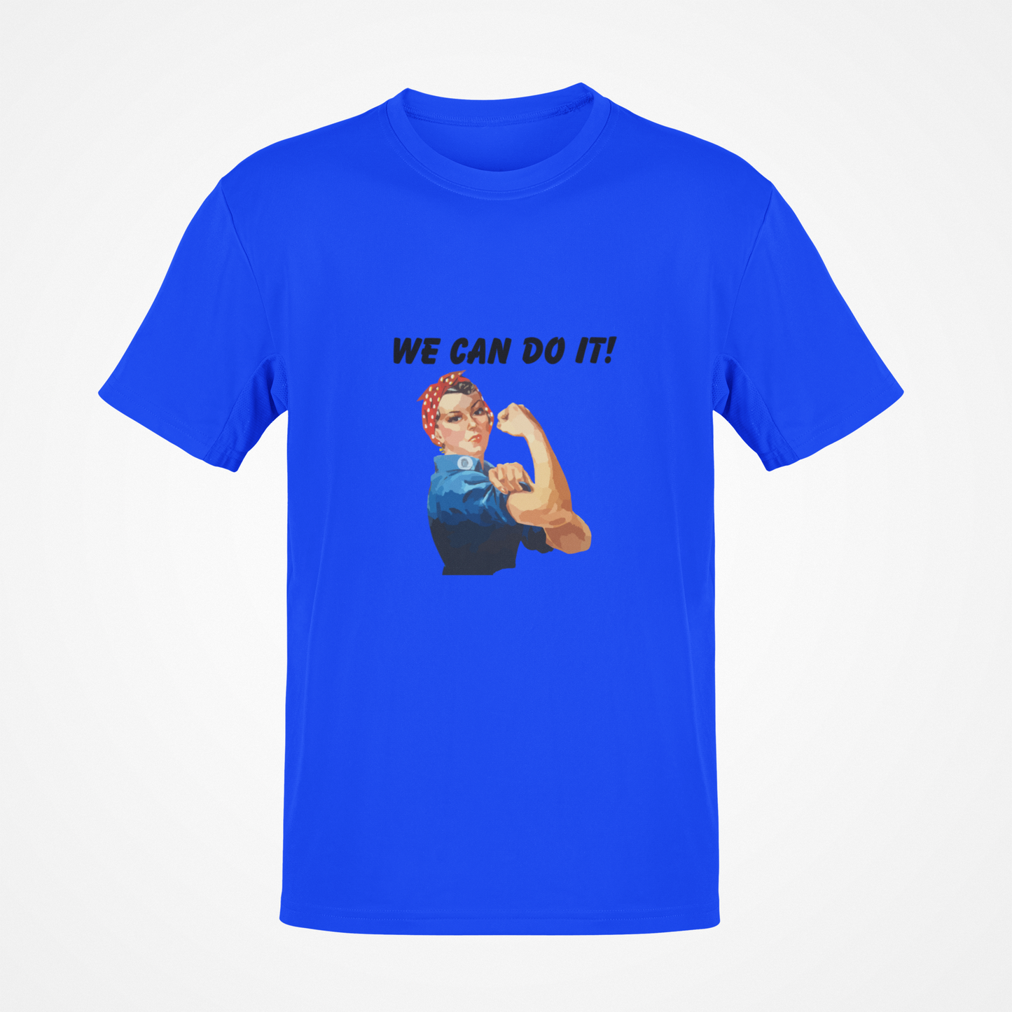 We Can Do It! (Black Text) T-Shirt