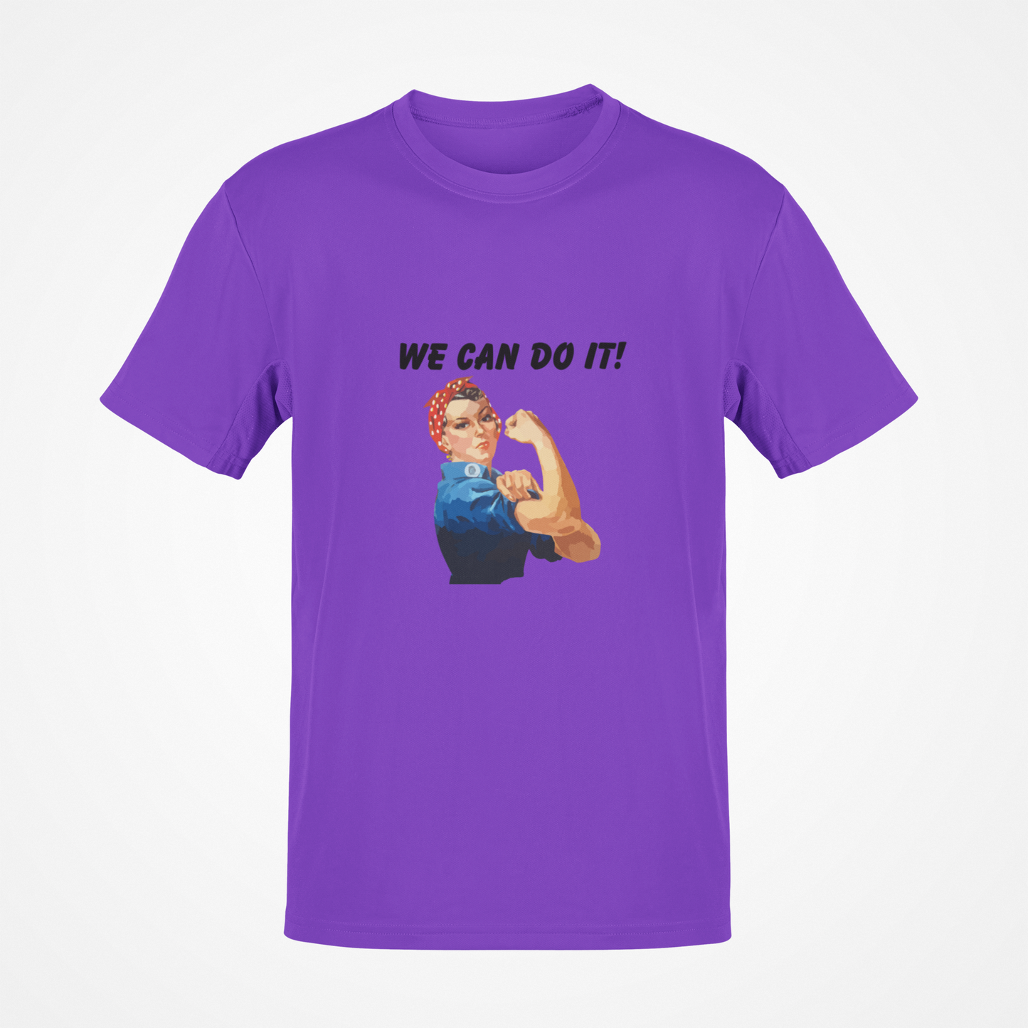 We Can Do It! (Black Text) T-Shirt