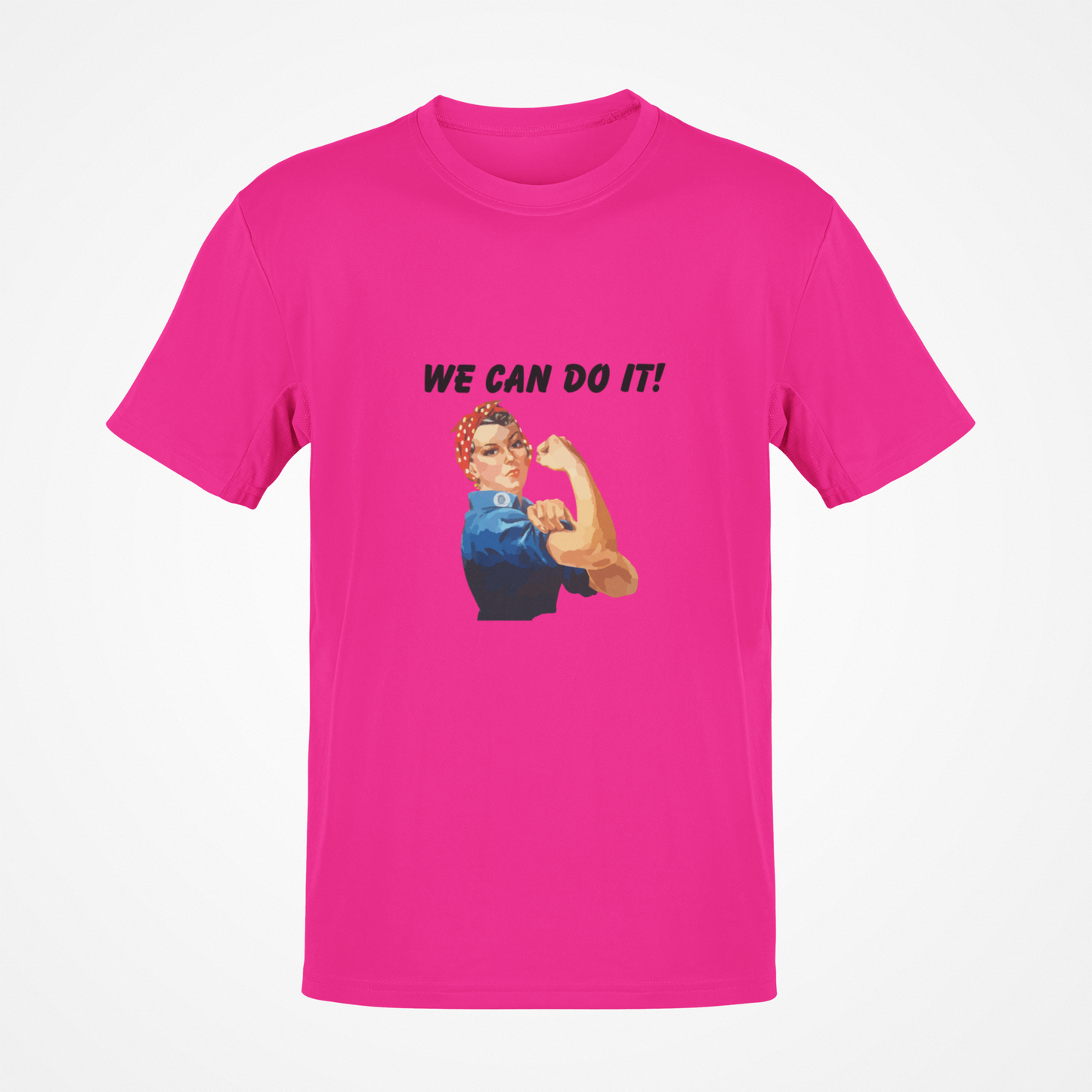 We Can Do It! (Black Text) T-Shirt