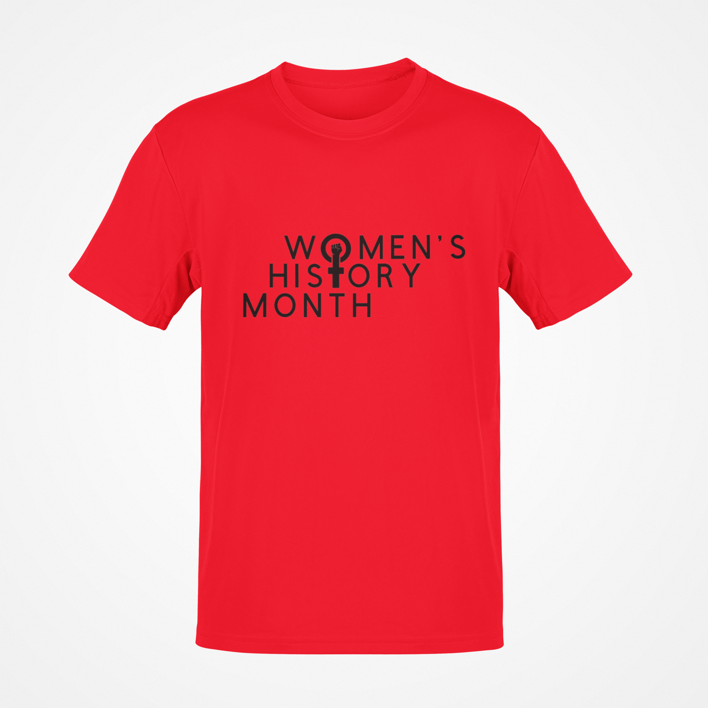 Women's History Month (Black Text) T-Shirt