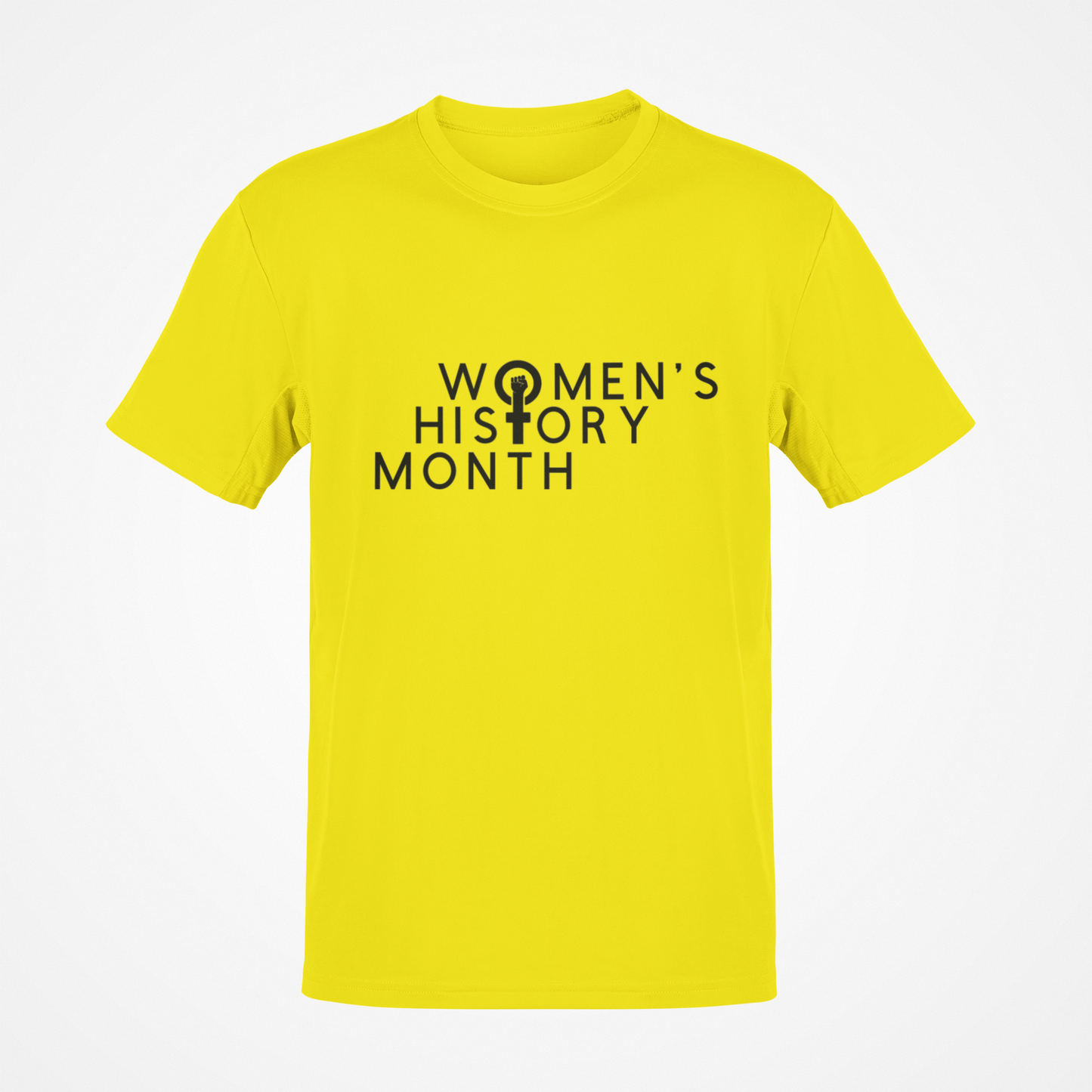Women's History Month (Black Text) T-Shirt
