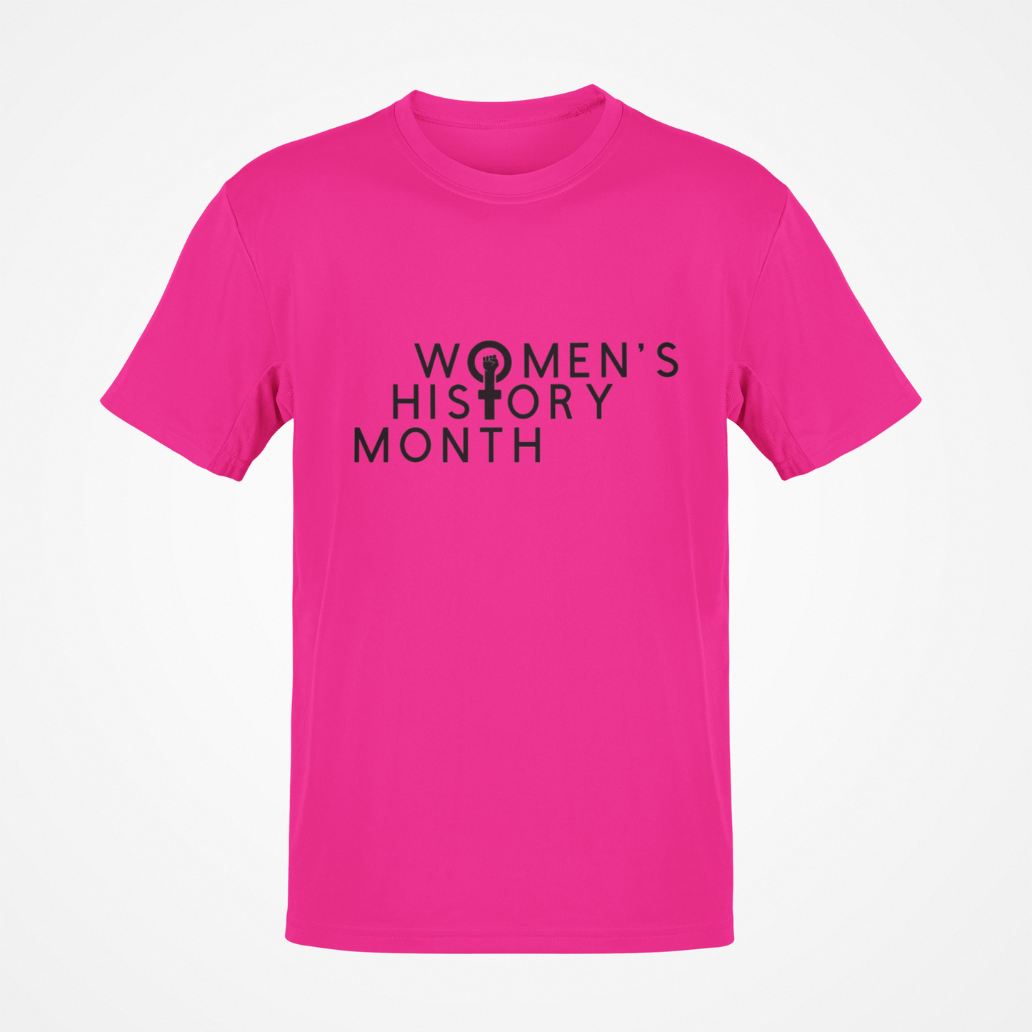 Women's History Month (Black Text) T-Shirt