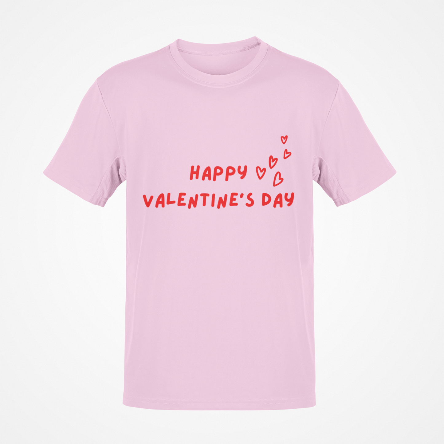 Happy Valentine's Day (Red Hearts) T-Shirt