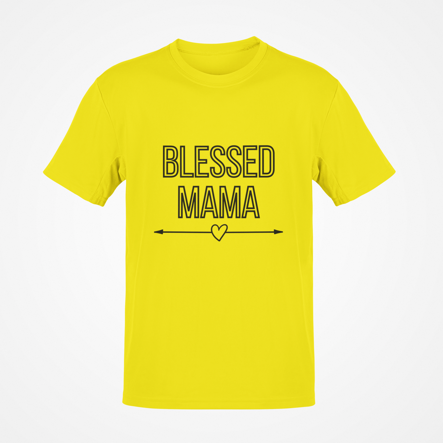 Blessed Mama (Black Text) T-Shirt