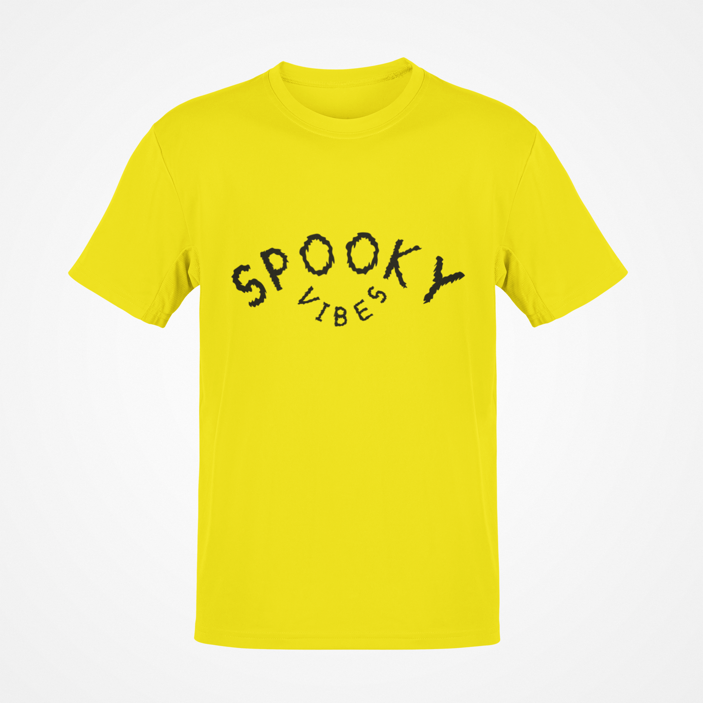 Camiseta Spooky Vibes (texto negro)