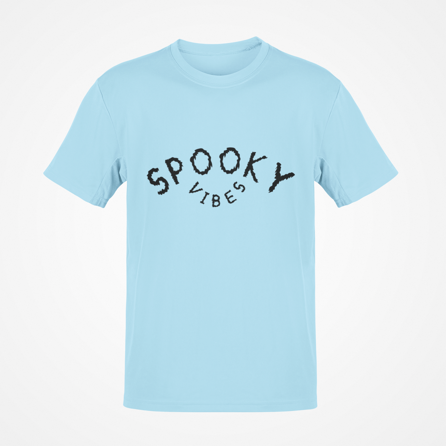 Camiseta Spooky Vibes (texto negro)
