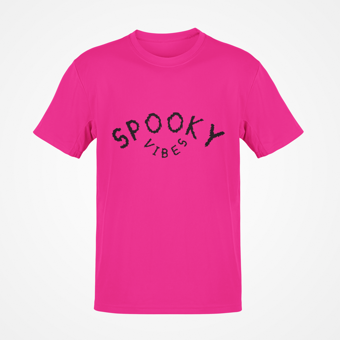 Camiseta Spooky Vibes (texto negro)