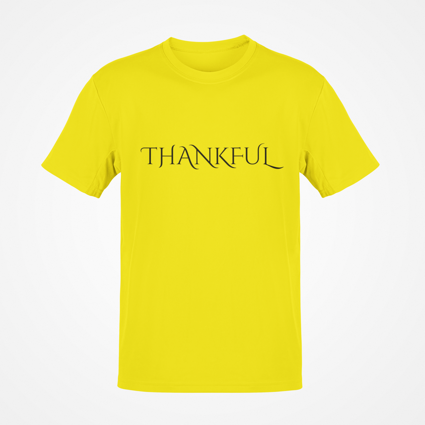 Camiseta Agradecido (texto negro)