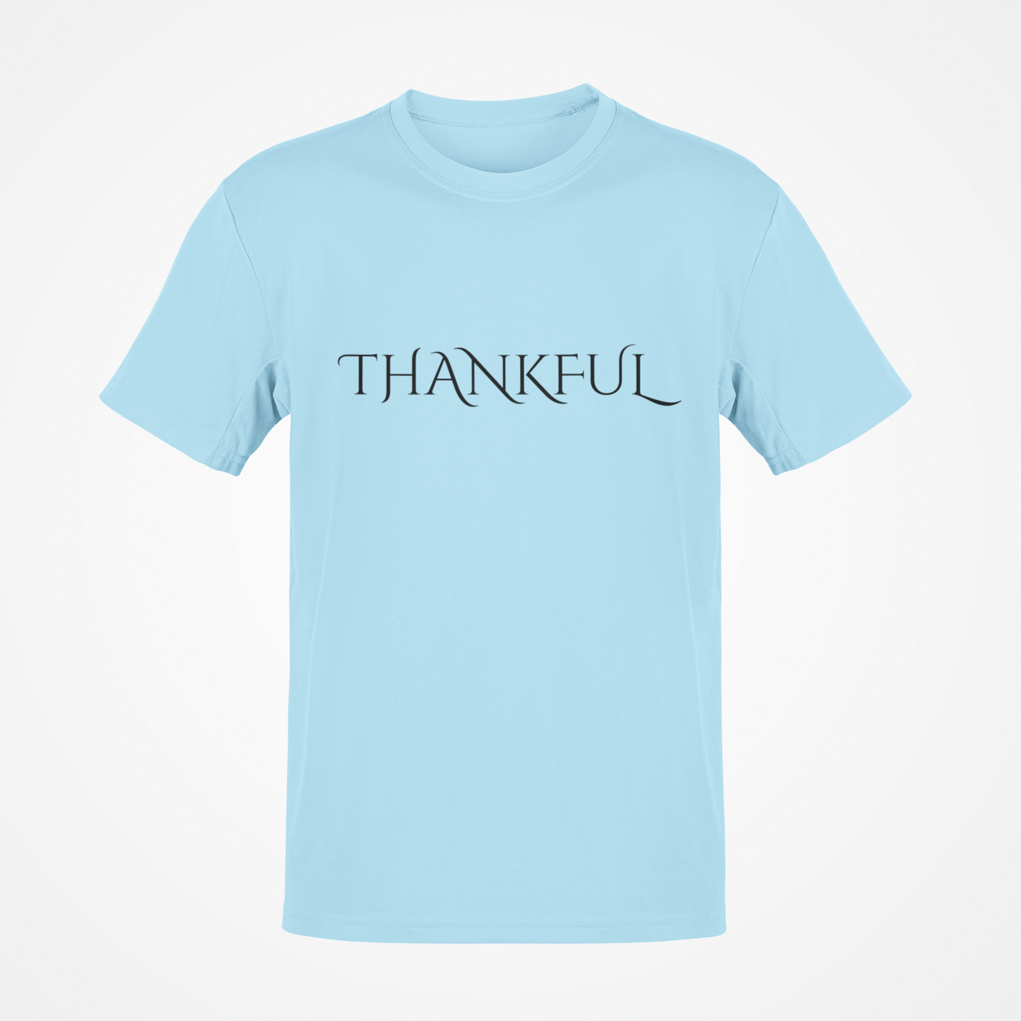 Camiseta Agradecido (texto negro)