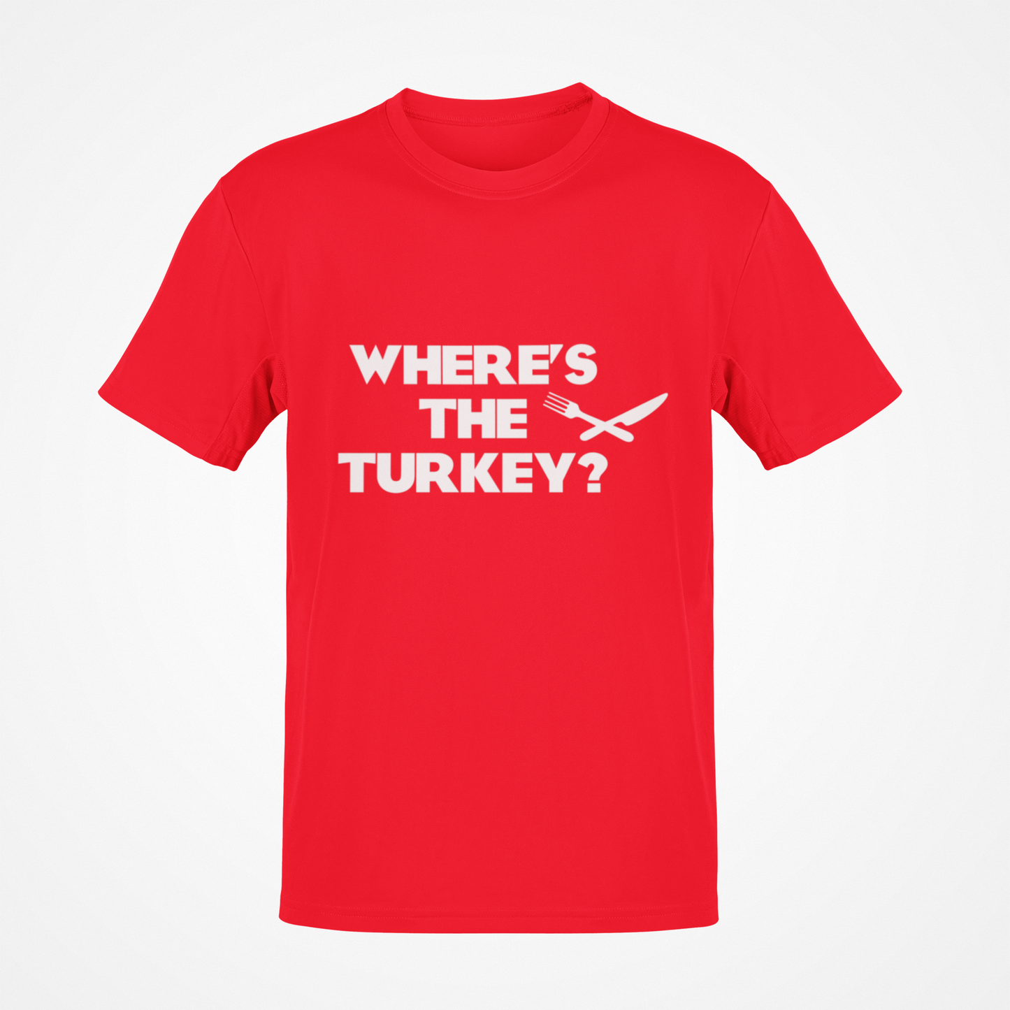 Camiseta Dónde está el pavo (texto blanco)