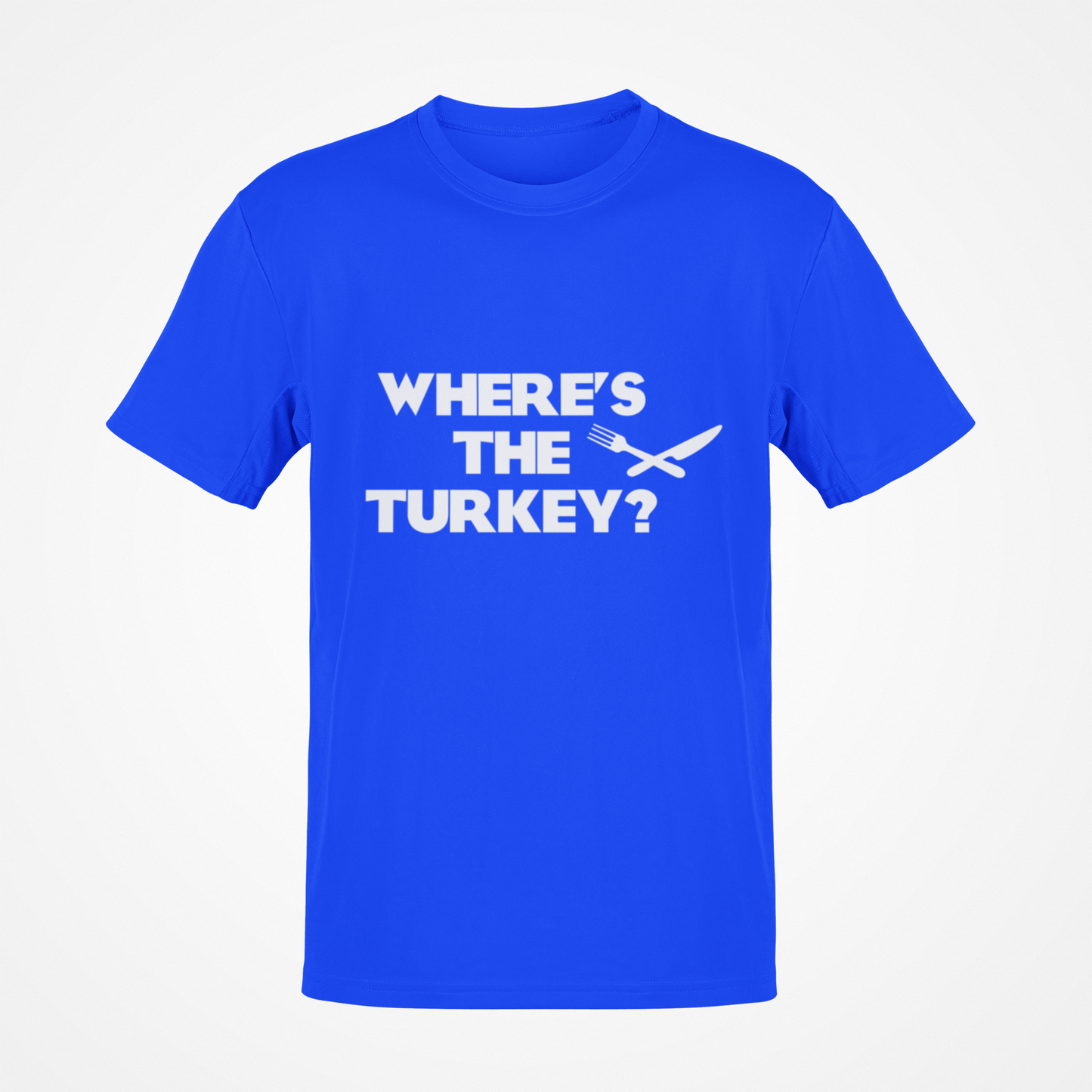 Camiseta Dónde está el pavo (texto blanco)