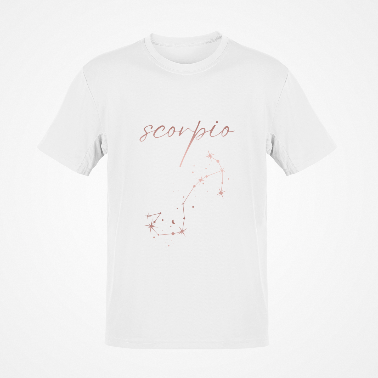 Scorpio Zodiac Sign (Rose Gold) T-Shirt