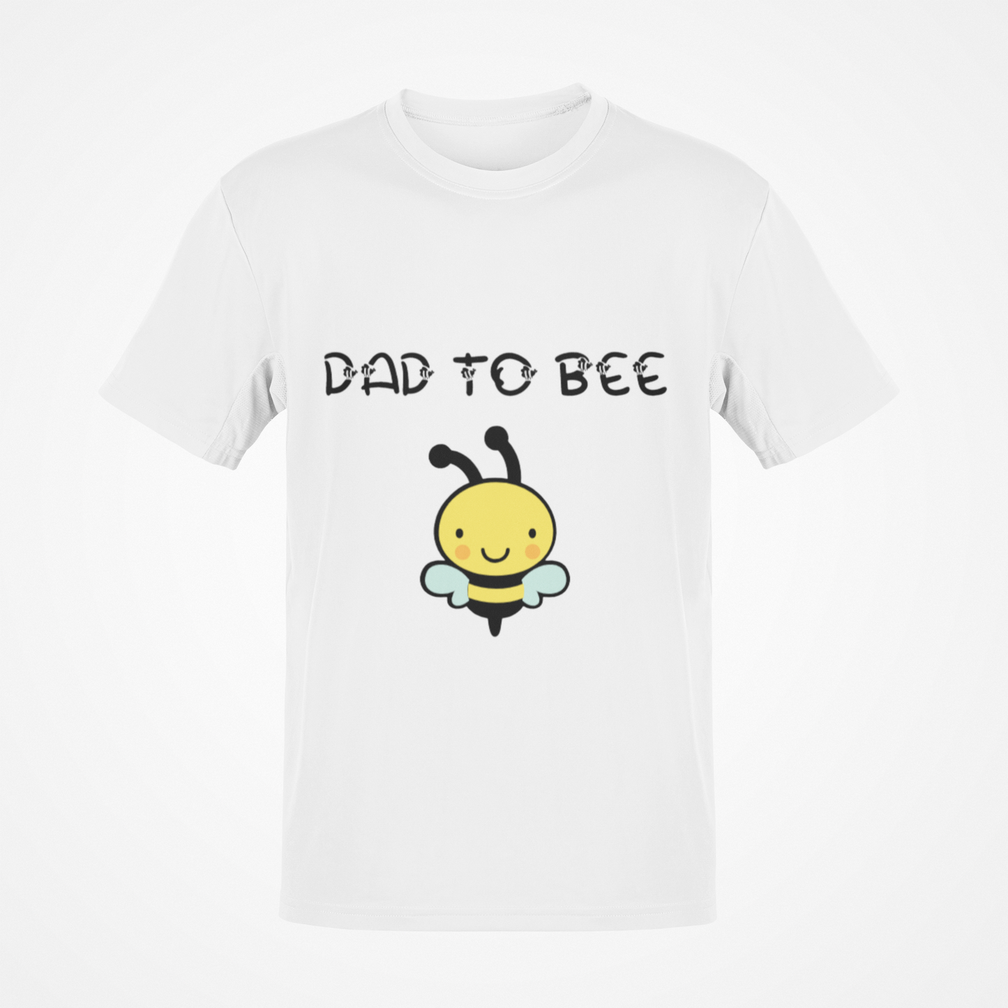 Dad To Bee (Black Text) T-Shirt