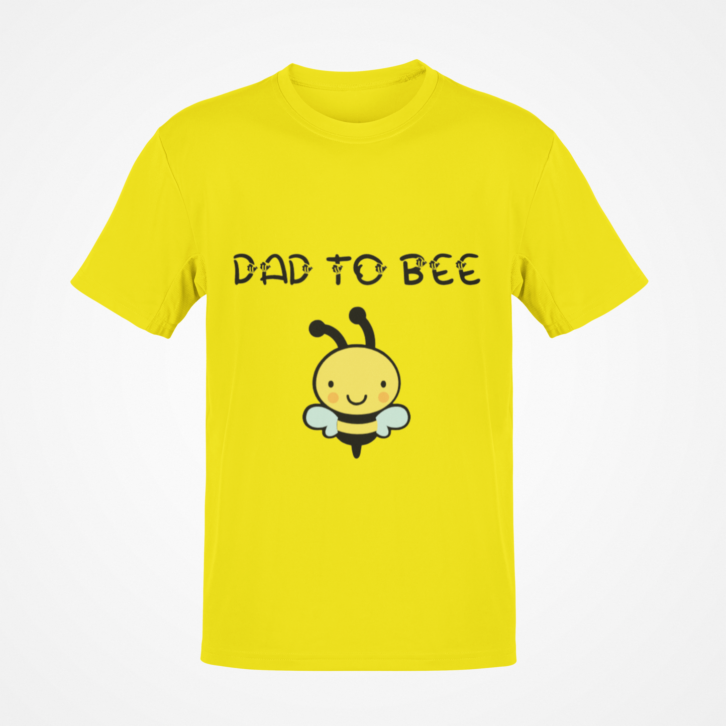 Dad To Bee (Black Text) T-Shirt
