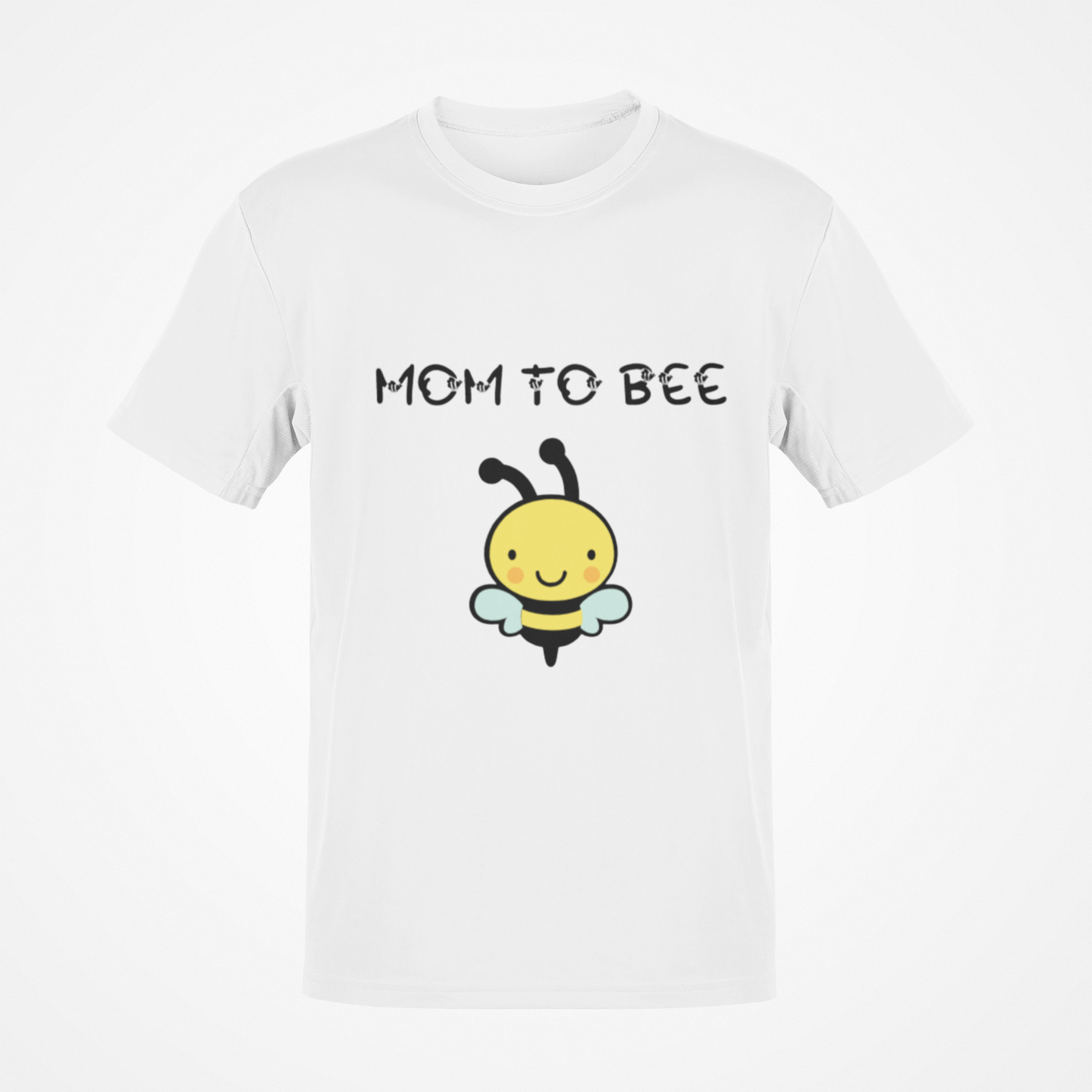 Mom To Bee (Black Text) T-Shirt