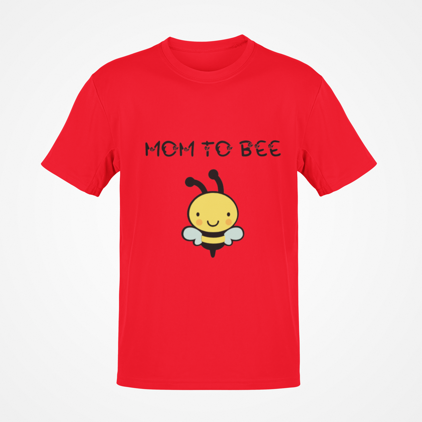 Mom To Bee (Black Text) T-Shirt