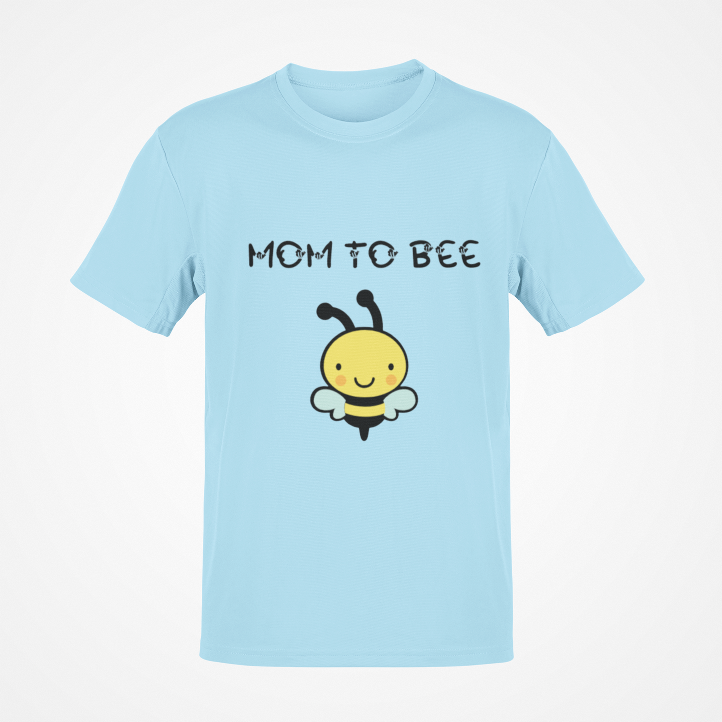 Mom To Bee (Black Text) T-Shirt
