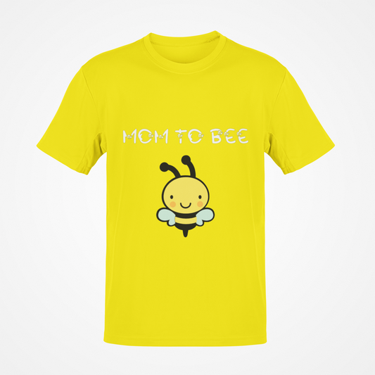 Mom To Bee (White Text) T-Shirt