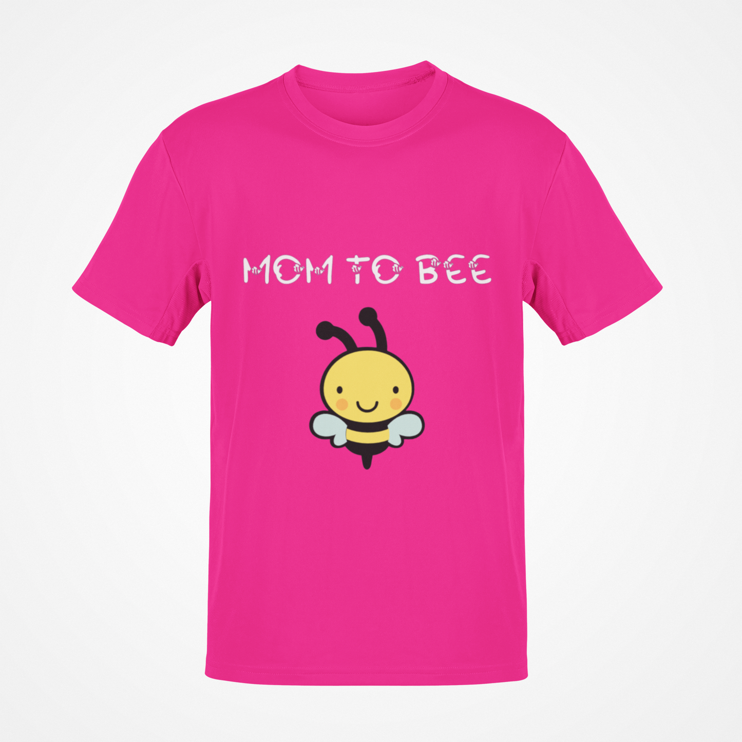 Mom To Bee (White Text) T-Shirt