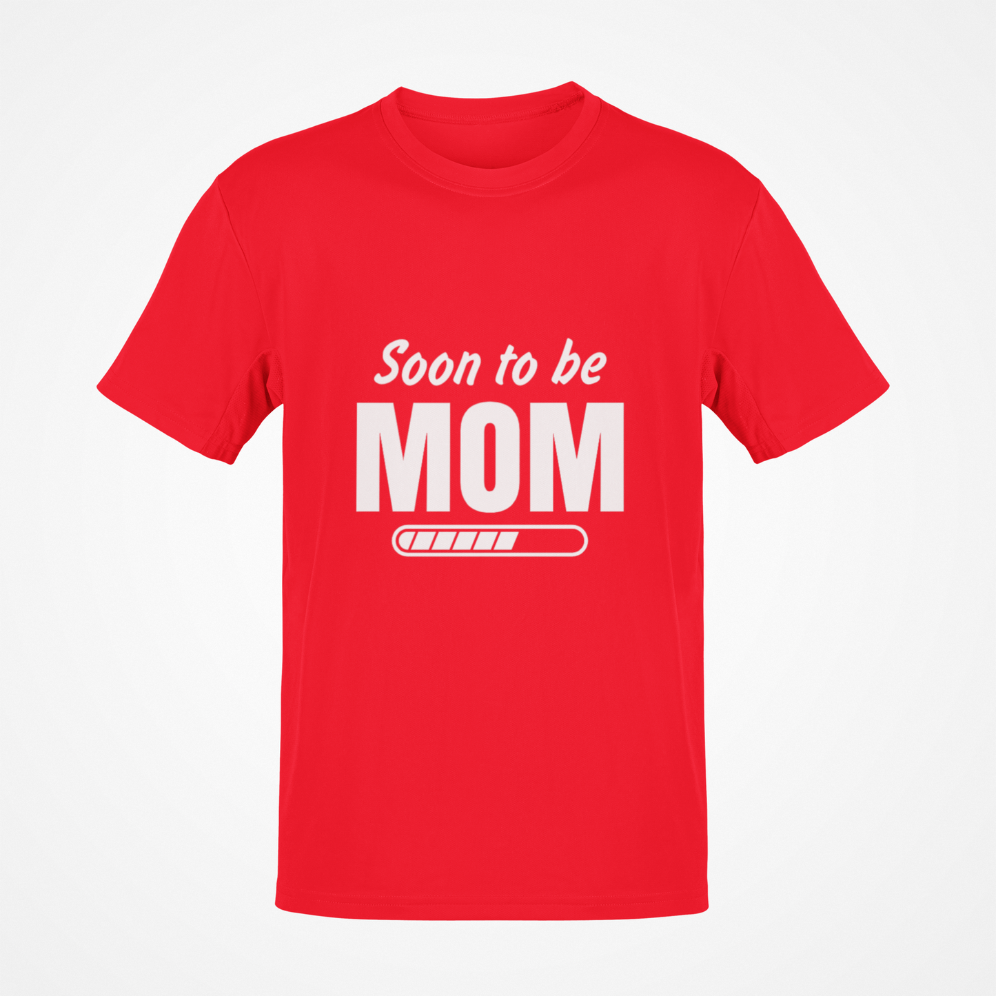 Soon To Be Mom (White Text) T-Shirt